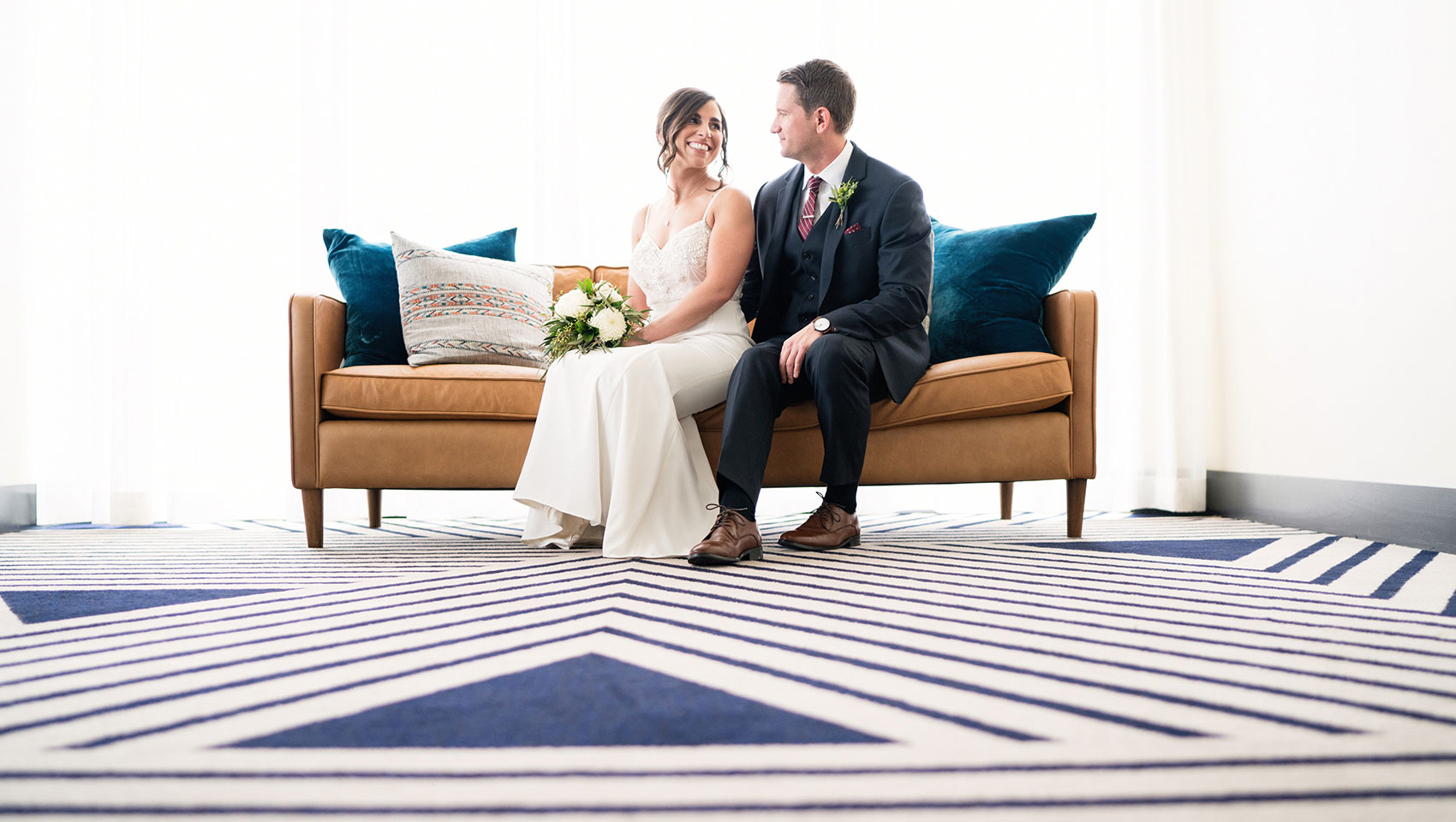 Couple on couch